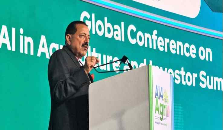 AI से बदलेगी खेती: AI4Agri 2026 में डॉ. जीतेंद्र सिंह का बड़ा ऐलान