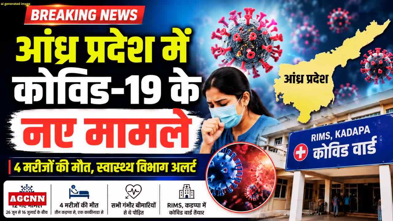 Andhra Pradesh Corona Update: 12 नए कोविड मामले, 4 मरीजों की मौत