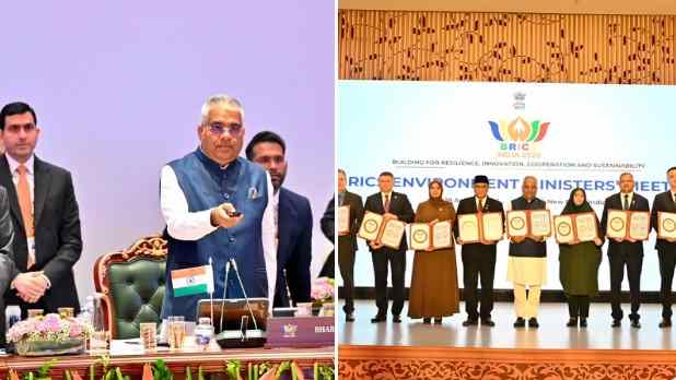 12वीं ब्रिक्स पर्यावरण बैठक: भारत ने जलवायु सहयोग और सतत विकास पर दिया जोर