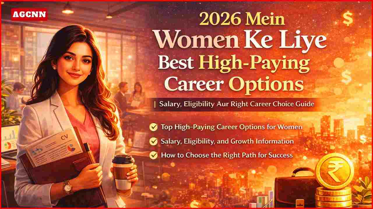 2026 में महिलाओं के लिए बेस्ट हाई-पेयिंग करियर विकल्प | सैलरी, योग्यता और सही चुनाव की गाइड