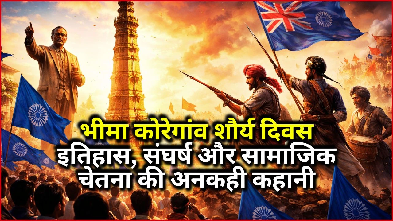 भीमा कोरेगांव शौर्य दिवस: संघर्ष, स्वाभिमान और सामाजिक न्याय का ऐतिहासिक प्रतीक