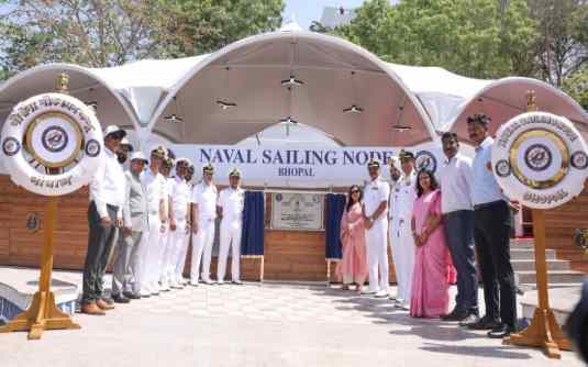 भारतीय नौसेना का बड़ा कदम: भोपाल में नौकायन केंद्र का उद्घाटन, जलक्रीड़ा को मिलेगा बढ़ावा
