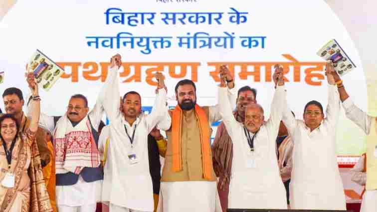 बिहार मंत्रिमंडल में विभागों का बंटवारा: सम्राट चौधरी ने गृह रखा, निशांत कुमार को मिला स्वास्थ्य विभाग