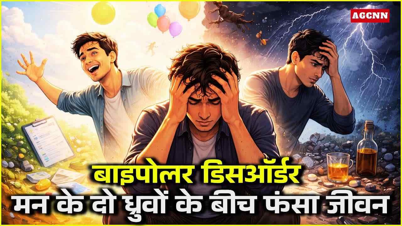 बाइपोलर डिसऑर्डर: मन के दो ध्रुवों के बीच फंसा जीवन