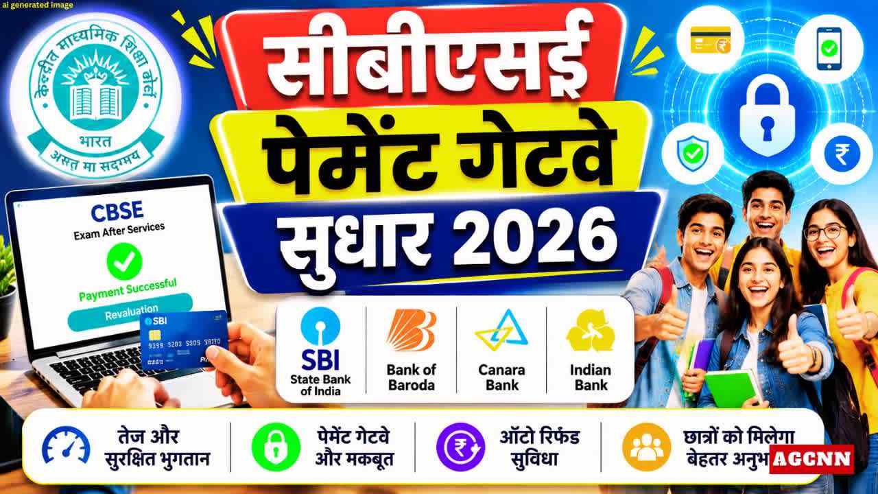 सीबीएसई पेमेंट गेटवे सुधार 2026: SBI, BoB, Canara और Indian Bank मिलकर सिस्टम को करेंगे मजबूत