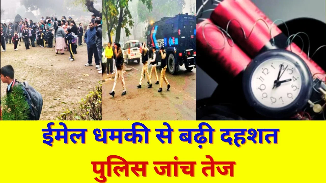 चंडीगढ़-जालंधर में बम धमकी से हड़कंप, स्कूलों में सर्च ऑपरेशन