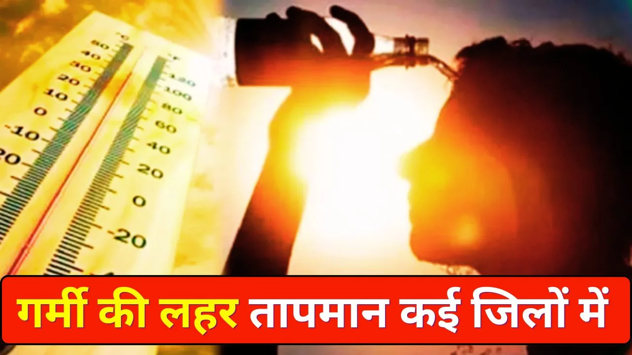 छत्तीसगढ़ में गर्मी की लहर, राजनांदगांव और दुर्ग सहित कई जिलों में तापमान बढ़ा