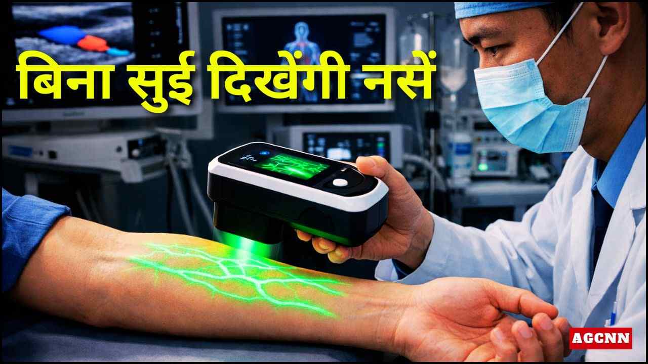 चीन की मेडिकल टेक्नोलॉजी में बड़ी छलांग, बिना सुई त्वचा के नीचे नसों को दिखाने वाला स्मार्ट डिवाइस विकसित