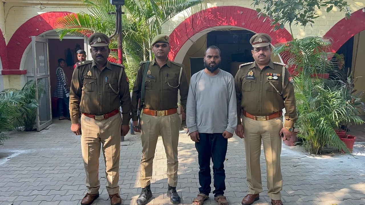 लूट-डकैती का कुख्यात आरोपित जुबैर अली पुलिस के हत्थे चढ़ा