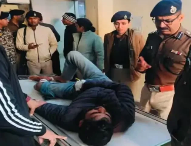 ग्वालियर में पुलिस मुठभेड़ के बाद 10,000 इनामी बदमाश कपिल यादव गिरफ्तार