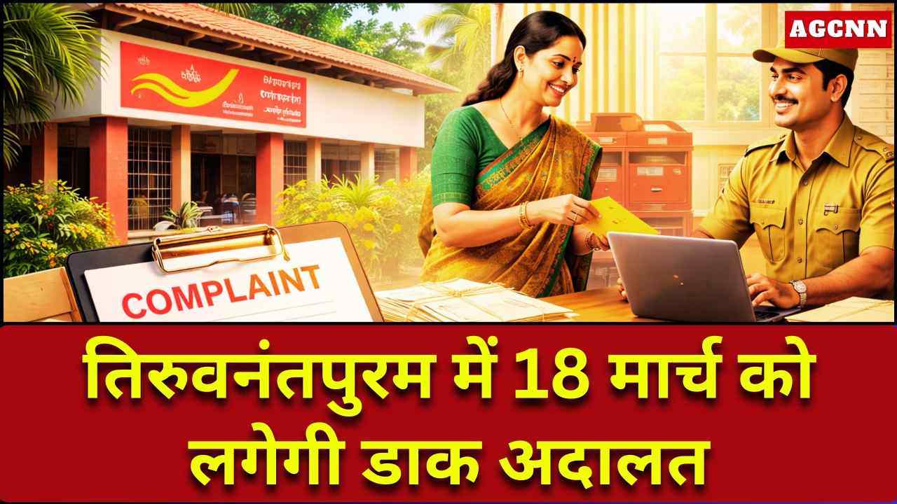 तिरुवनंतपुरम में 18 मार्च को लगेगी डाक अदालत, डाक सेवाओं से जुड़ी शिकायतें भेजने की अपील