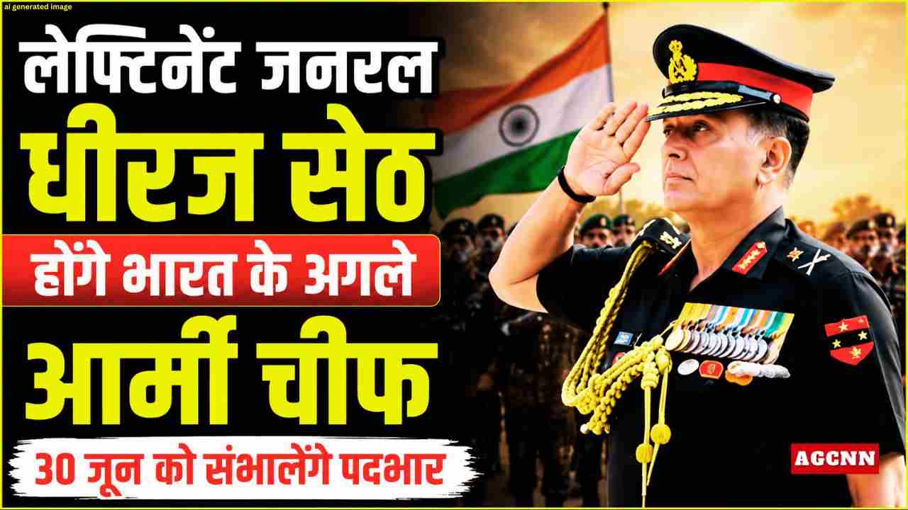 लेफ्टिनेंट जनरल धीरज सेठ होंगे भारत के अगले आर्मी चीफ, 30 जून को संभालेंगे पदभार