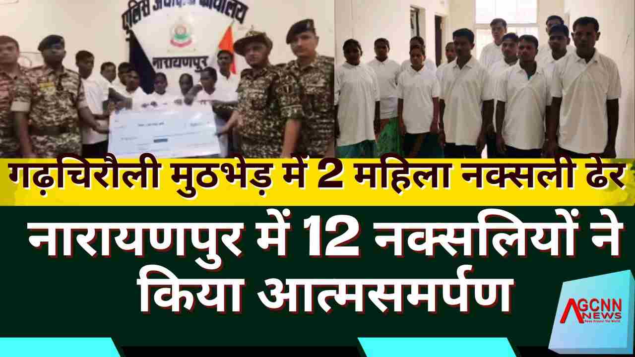 गढ़चिरौली-नारायणपुर में नक्सल मोर्चे पर सुरक्षाबलों की बड़ी कामयाबी