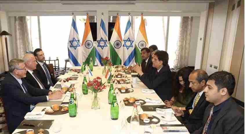 इज़रायल दौरे पर पीयूष गोयल: कृषि, तकनीक और व्यापार में रणनीतिक सहयोग को नई गति