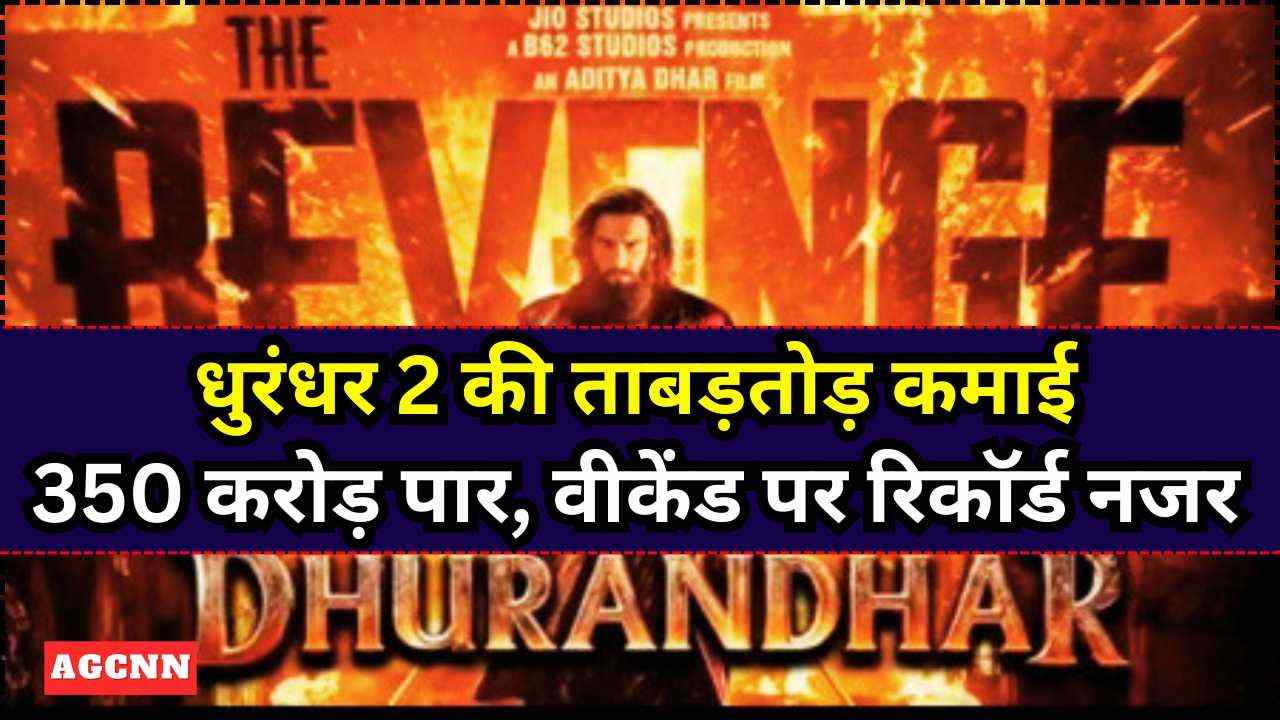 धुरंधर 2 की ताबड़तोड़ कमाई, 350 करोड़ पार, वीकेंड पर रिकॉर्ड नजर
