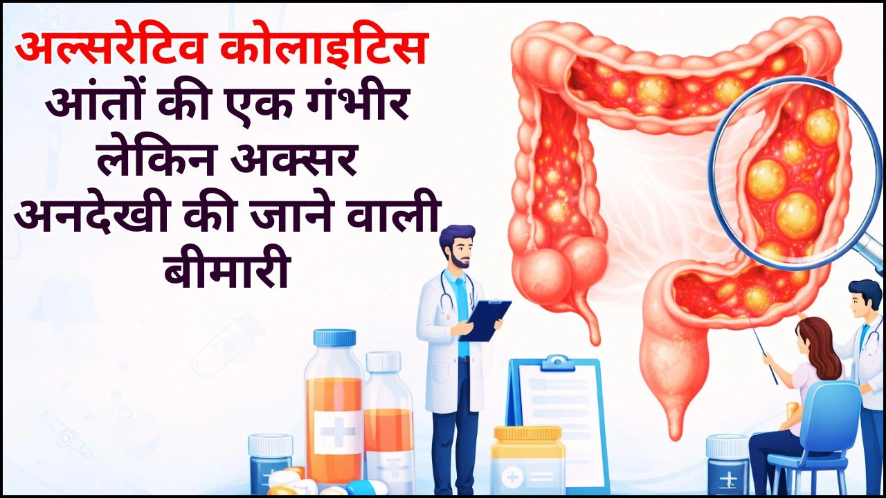 अल्सरेटिव कोलाइटिस: आंतों की एक गंभीर लेकिन अक्सर अनदेखी की जाने वाली बीमारी