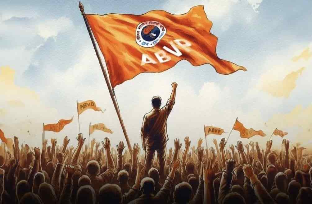 नागपुर विश्वविद्यालय प्रशासन के विरुद्ध ABVP का हल्ला बोल - वर्धा में 6 कों कॉलेज बंद आंदोलन