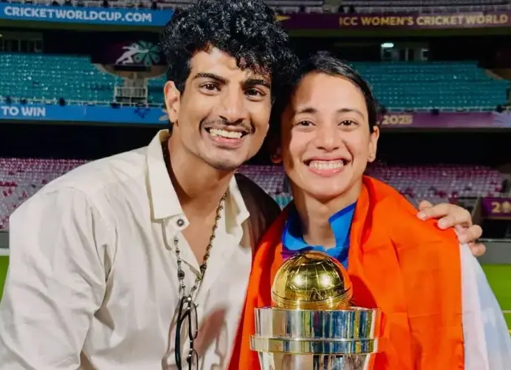 पलाश मुछाल–स्मृति मंधाना 23 नवंबर को पारंपरिक रीति से करेंगे विवाह