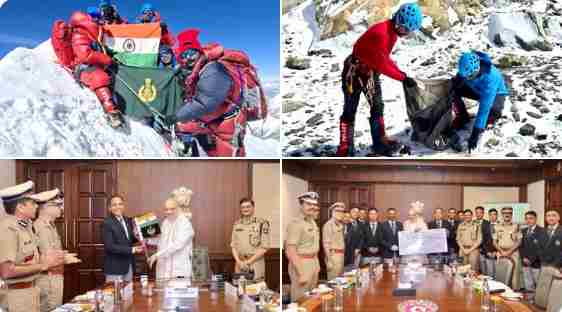 ITBP का ऐतिहासिक मिशन: Mount Makalu पर फहराया Tiranga, Swachh Bharat से प्रेरित सफाई अभियान