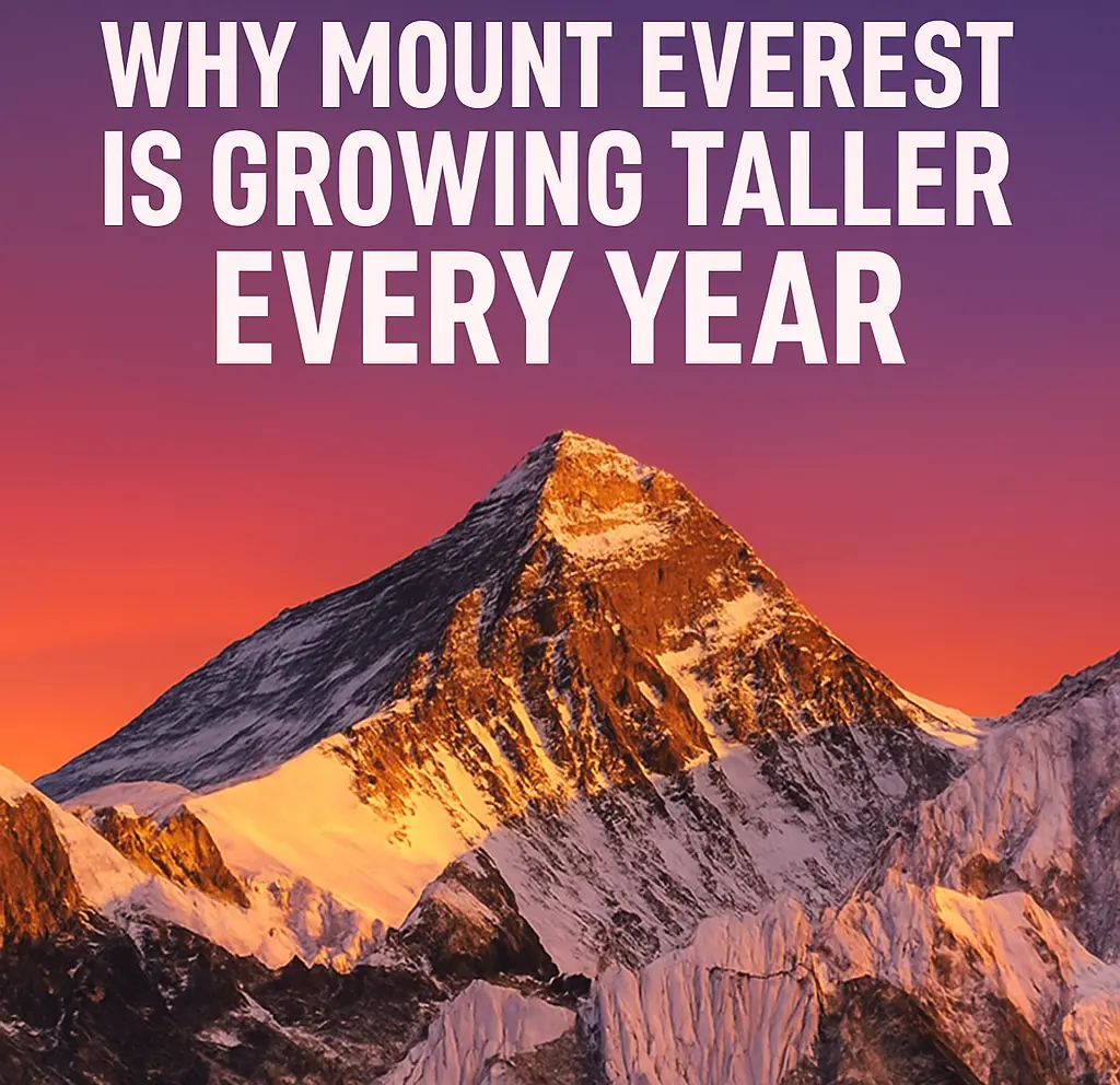 क्यों हर साल बढ़ रही है माउंट एवरेस्ट की ऊँचाई? वैज्ञानिकों ने खोजा नया कारण