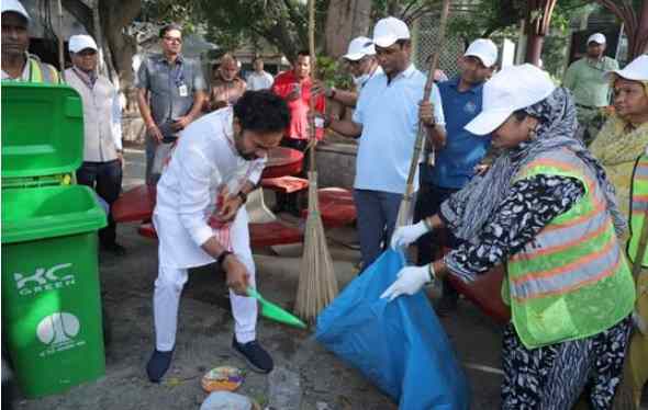 स्वच्छता ही सेवा 2026: जी. किशन रेड्डी ने चाणक्यपुरी में चलाया स्वच्छता अभियान
