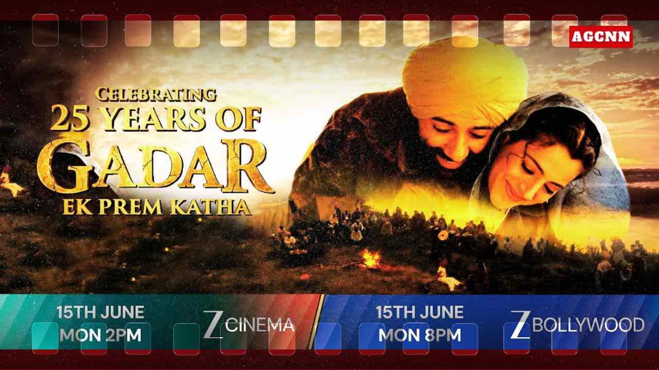 ज़ी सिनेमा, ज़ी बॉलीवुड और ज़ी स्टूडियोज़ मना रहे’ गदर: एक प्रेम’ कथा के 25 साल का जश्न