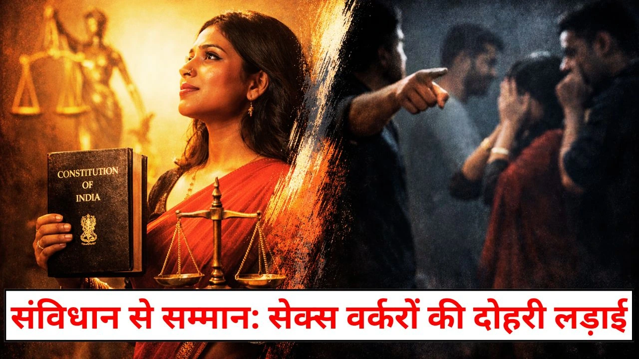 संविधान से सम्मान, समाज से तिरस्कार: सेक्स वर्करों की दोहरी लड़ाई
