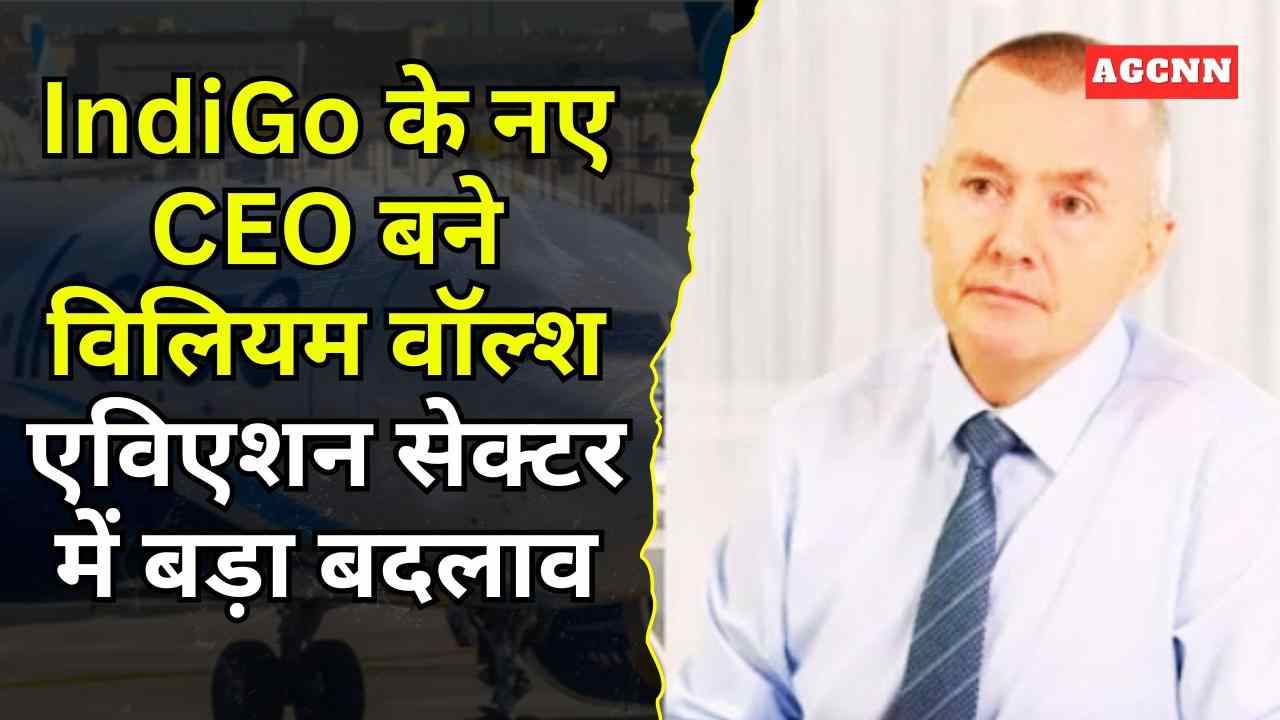 IndiGo के नए CEO बने विलियम वॉल्श, एविएशन सेक्टर में बड़ा बदलाव
