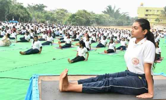 अंतर्राष्ट्रीय योग दिवस 2026: बेंगलुरु में योग कार्यक्रम, 650 प्रतिभागियों ने लिया हिस्सा