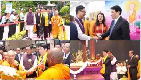 Kiren Rijiju at Vesak Day 2025: India Highlights Buddha’s Teachings for Global Peace and Unity
