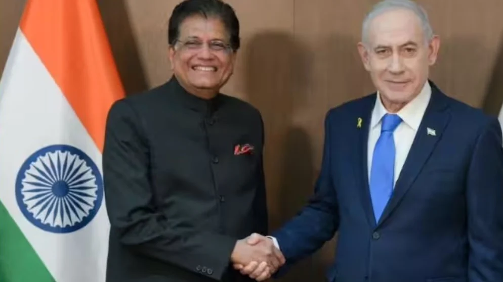 पीयूष गोयल की इजराइल यात्रा से रणनीतिक और आर्थिक साझेदारी को मिलेगी नई गति