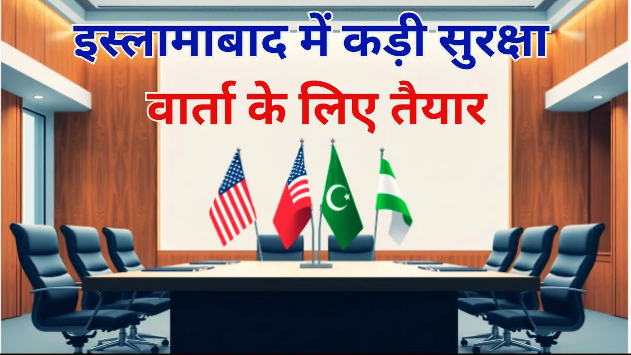 ईरान-अमेरिका वार्ता के लिए इस्लामाबाद किले में तब्दील, कड़ी सुरक्षा