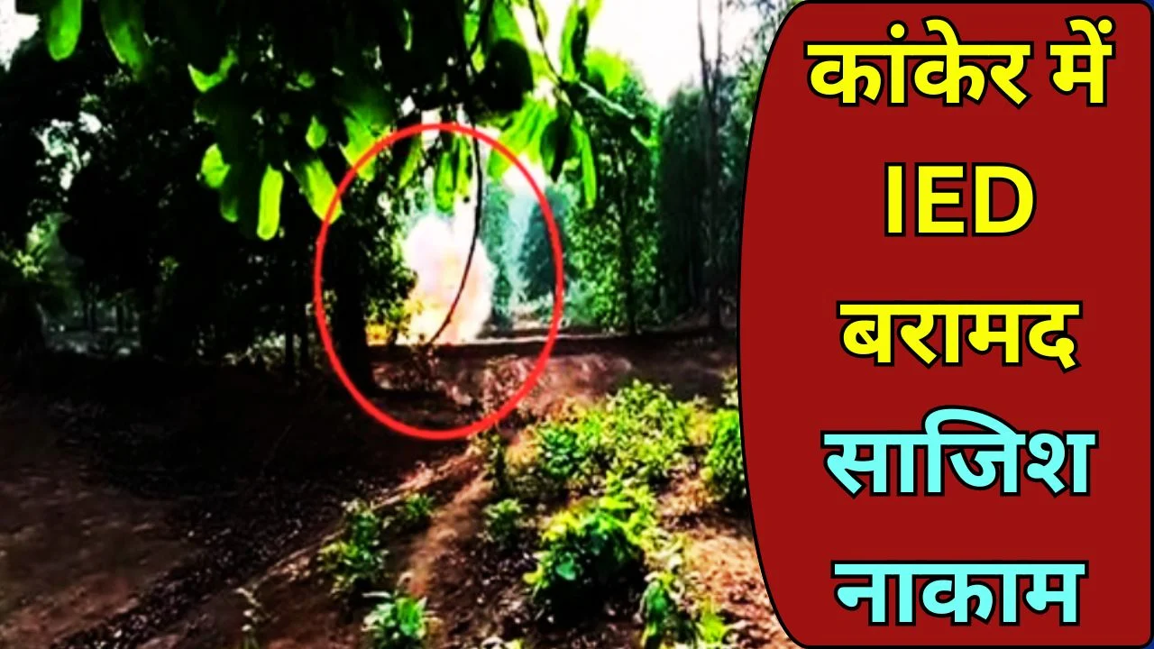 कांकेर ऑपरेशन में 9 IED बरामद, नक्सलियों की बड़ी साजिश नाकाम