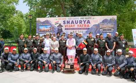 कारगिल विजय दिवस 2026: राजनाथ सिंह ने ‘शौर्य विजय यात्रा’ को दिखाई हरी झंडी