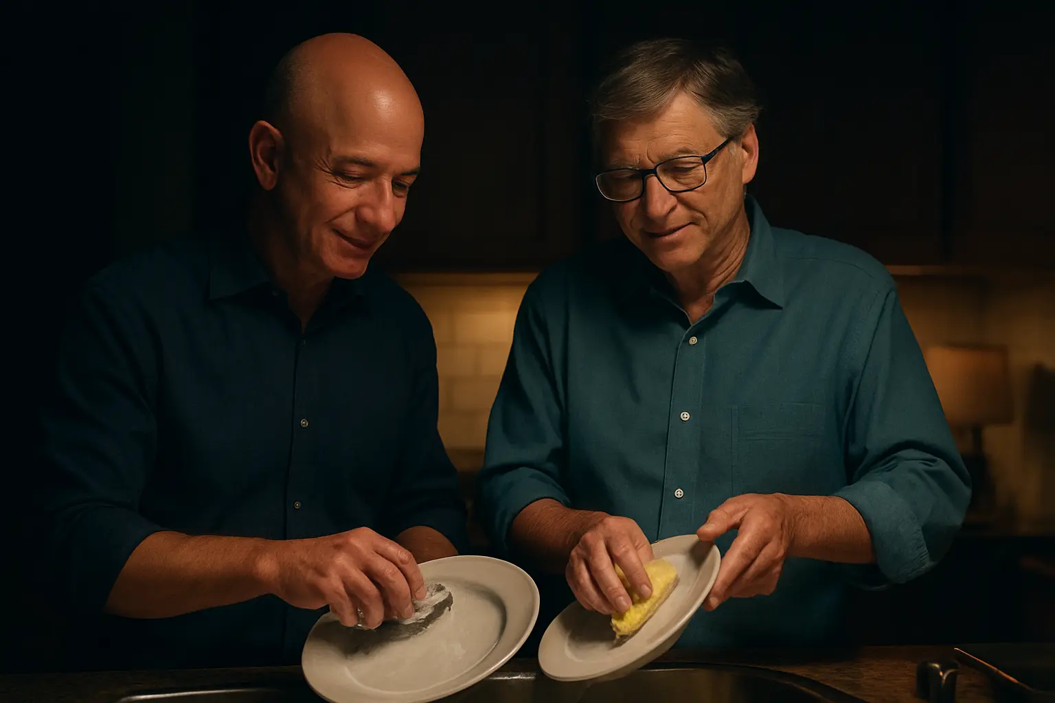 क्यों Jeff Bezos और Bill Gates हर रात बर्तन धोते हैं? जानें अरबपतियों की अनोखी आदत