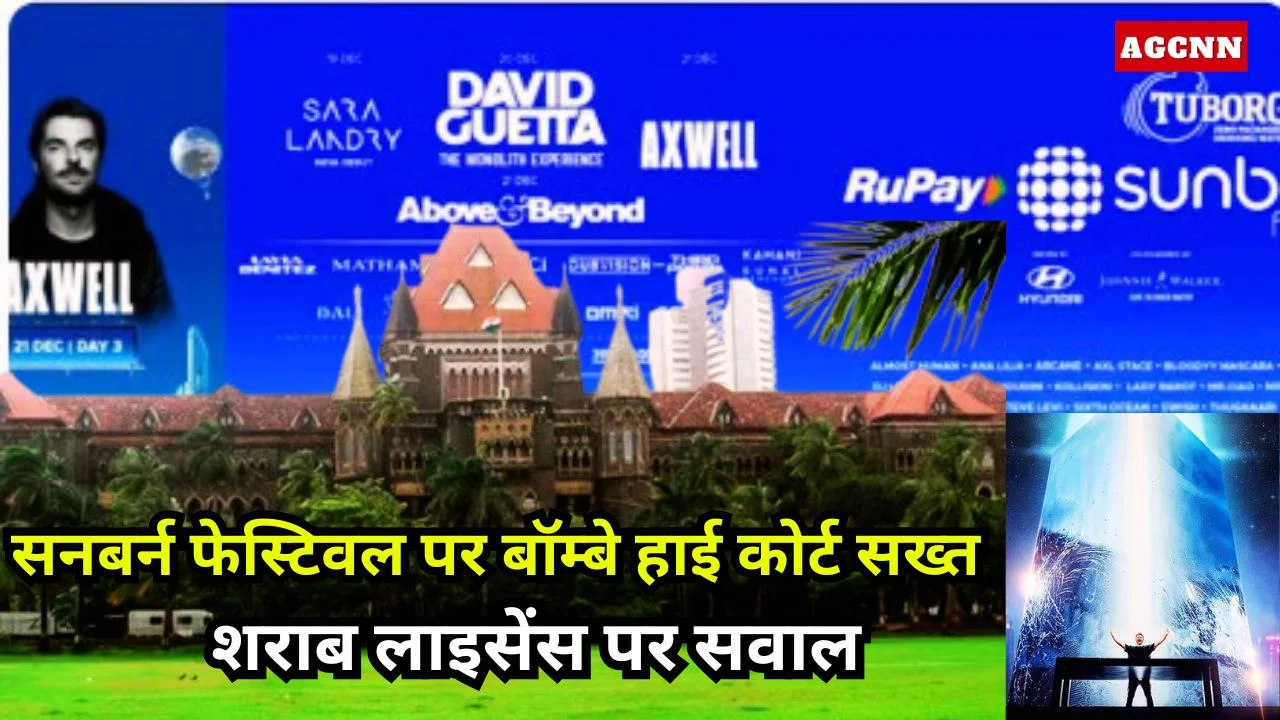 सनबर्न फेस्टिवल पर बॉम्बे हाई कोर्ट सख्त, शराब लाइसेंस पर सवाल