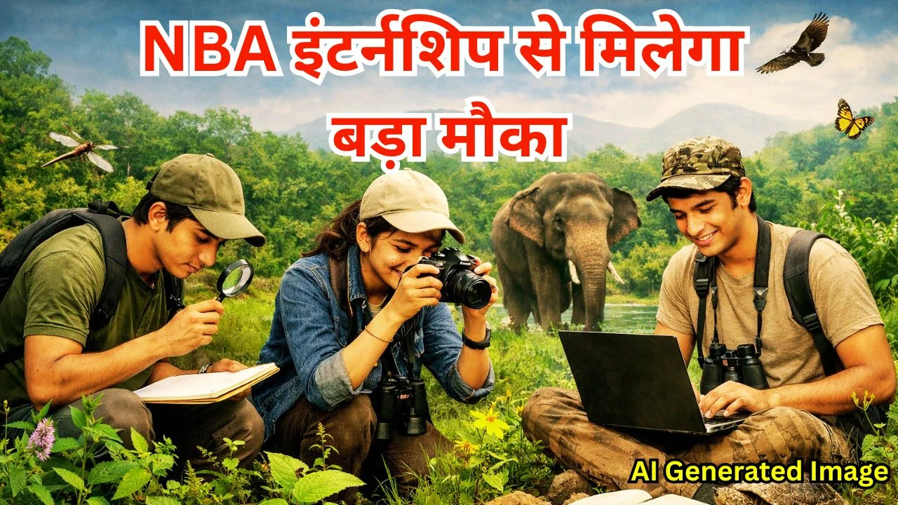 NBA इंटर्नशिप: छात्रों को जैव विविधता संरक्षण में बड़ा अवसर