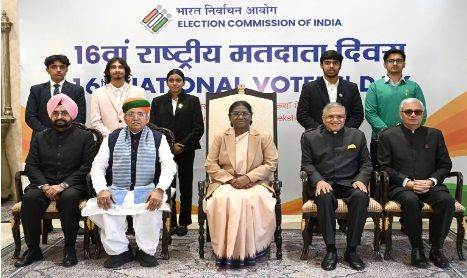 National Voters Day 20266: राष्ट्रपति द्रौपदी मुर्मू ने लोकतंत्र और मताधिकार के महत्व पर दिया जोर