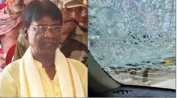 पश्चिम बंगाल में भाजपा सांसद खगेन मुर्मू पर जानलेवा हमला