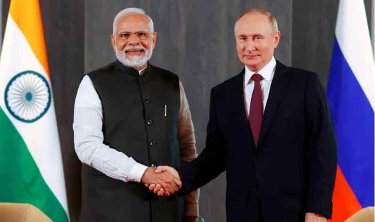 प्रधानमंत्री मोदी और राष्ट्रपति पुतिन की बातचीत | भारत-रूस सामरिक साझेदारी व यूक्रेन शांति पहल
