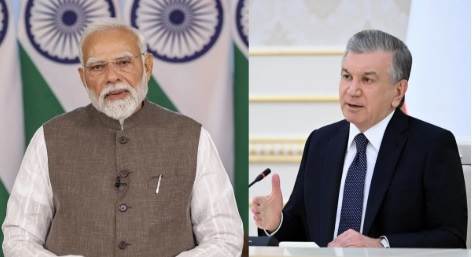 प्रधानमंत्री मोदी और उज़्बेकिस्तान राष्ट्रपति मिर्ज़ियोयेव की टेलीफोनिक वार्ता, द्विपक्षीय संबंधों पर चर्चा