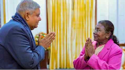 "Vice President Jagdeep Dhankhar Resigns | Health Reasons Cited | Political Update 2025