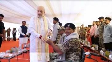 ऑपरेशन ब्लैक फॉरेस्ट: अमित शाह ने वीर जवानों को सम्मानित किया, 2026 तक नक्सलवाद मुक्त भारत का संकल्प