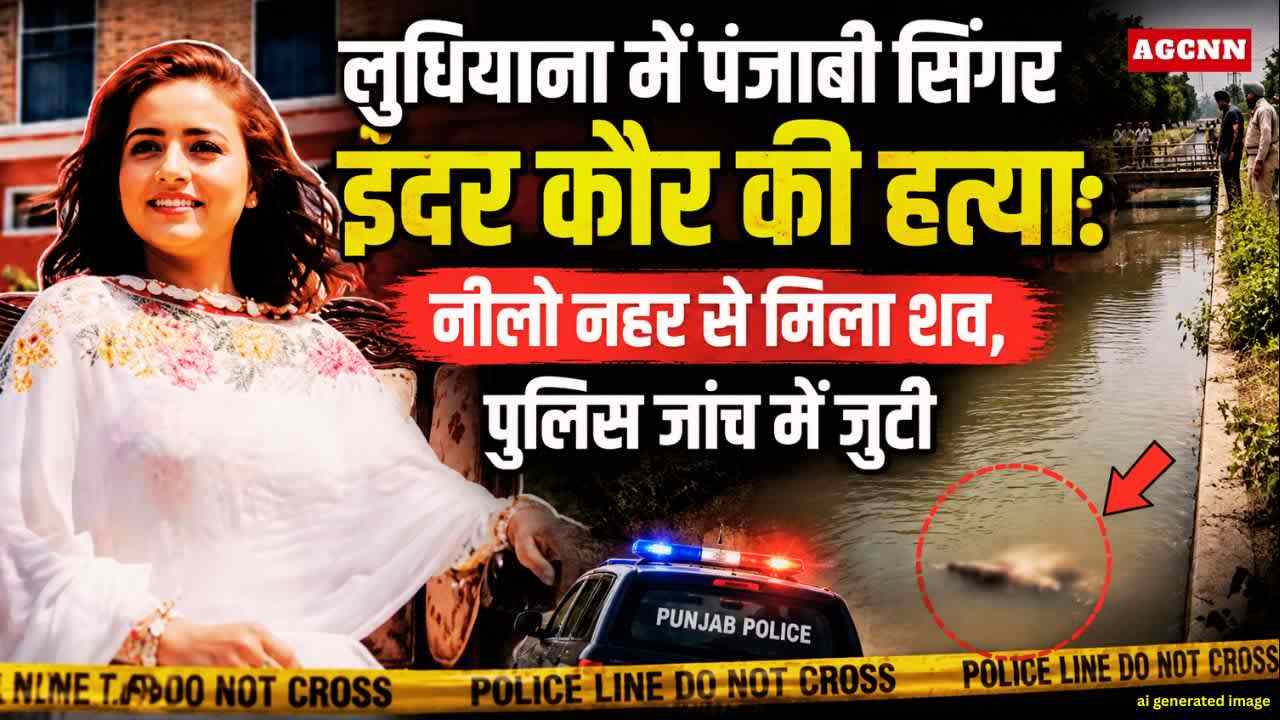 लुधियाना में पंजाबी सिंगर इंदर कौर की हत्या: नीलो नहर से मिला शव, पुलिस जांच में जुटी 