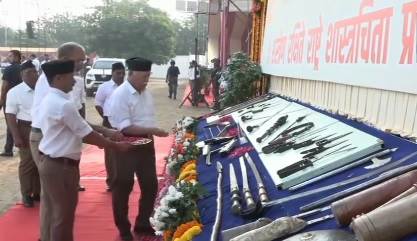RSS के 100 साल पूरे, नागपुर में विजयादशमी समारोह में मोहन भागवत ने स्वदेशी और राष्ट्रीय एकता पर दिया जोर