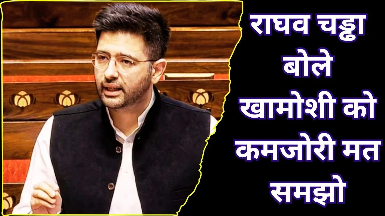 राघव चड्ढा को हटाने पर AAP घिरी, सांसद का तीखा पलटवार