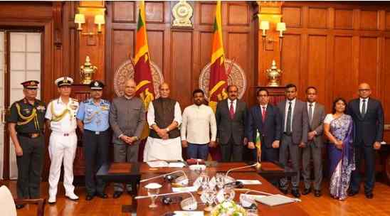 राजनाथ सिंह ने श्रीलंका के राष्ट्रपति दिसानायके से की मुलाकात, रक्षा और समुद्री सहयोग को नई मजबूती