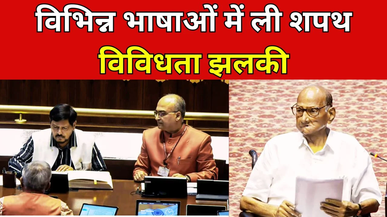 राज्यसभा में 19 नए सदस्यों ने ली शपथ, कई राज्यों का प्रतिनिधित्व