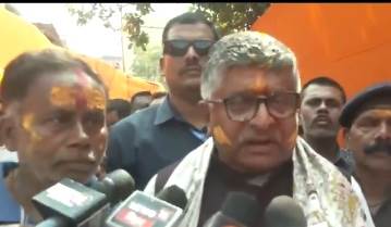 पटना में रविशंकर प्रसाद का संदेश: होली पर देश में रहे सौहार्द और भाईचारा