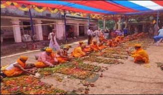 71 लाख पार्थिव शिवलिंग सृजन यज्ञ में कपिलेश्वर महादेव स्थापना और अभिषेक |  24 अगस्त तक धार्मिक आयोजन